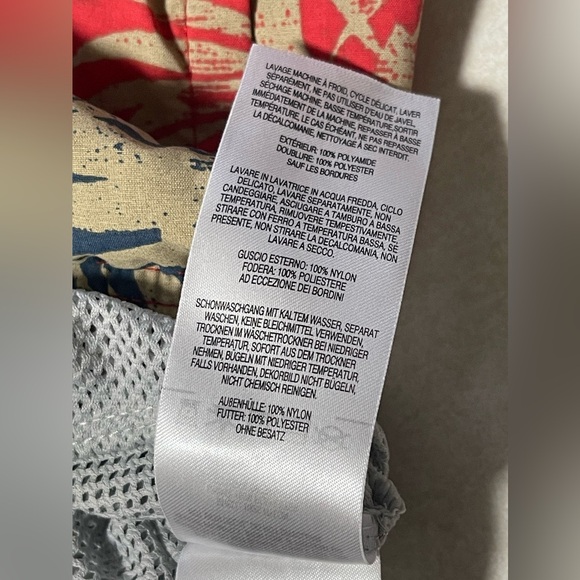 Columbia Men's All Over Jungle Colorblock Print Fast Drying 
Swim Trunks Size L - Picture 11 of 12